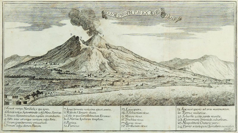 SERAO. Istoria dell&#39;Incendio del Vesuvio accaduto nel mese di Maggio dell&#39;Anno  [..]