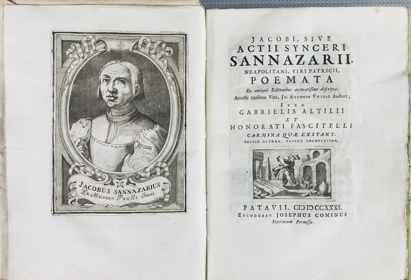 SANNAZARO. Poemata ex antiquis editionibus accuratissime descripta.  (1731)  - Auction  [..]